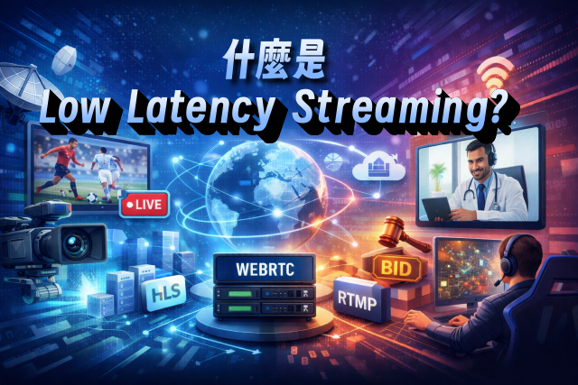 什麼是低延遲串流（Low Latency Streaming）？技術原理與串流架構解析