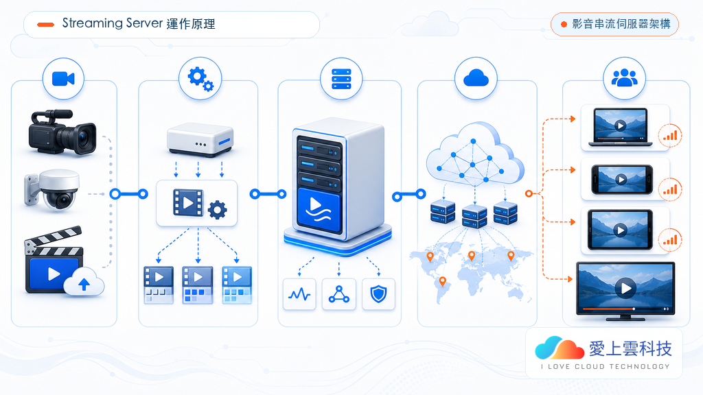 什麼是 Streaming Server？影音串流伺服器架構與運作原理